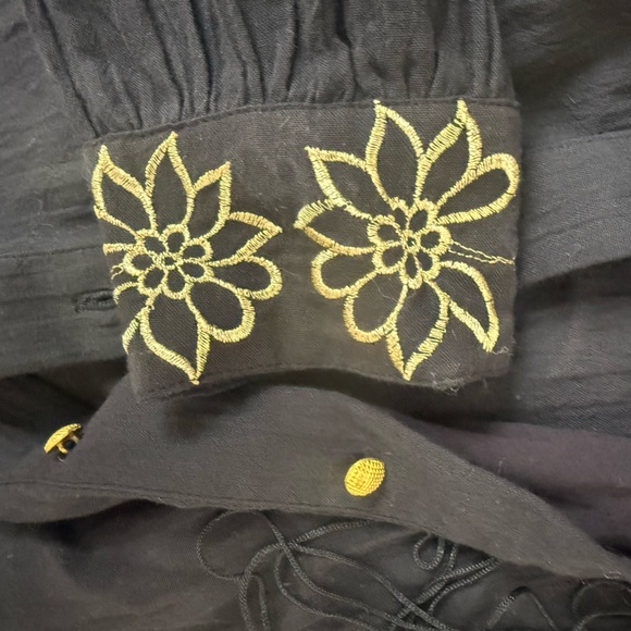 Chasing unicorns black dress fringed - Picture 5 of 6